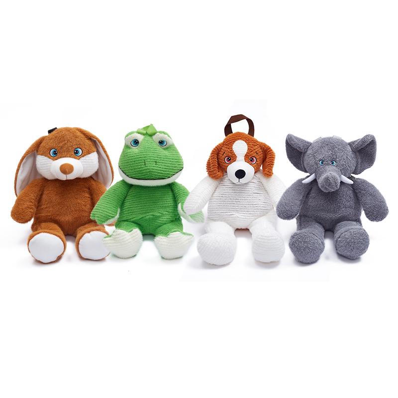 3D Cartoon Plush Children Backpacks Schoolbag Animal Kids Girls Boys Plush Animal Backpacks
