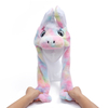 Wholesale Cheap Funny Hat Plush Party Hat Customized Plush Animal Unicorn Moving Ear Hat