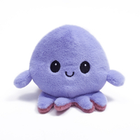 Soft Cute Octopus Plush Pillow Dolls Double Side Flip Plush Reversible Octopus Stuffed Animals Plush Pillow Toys