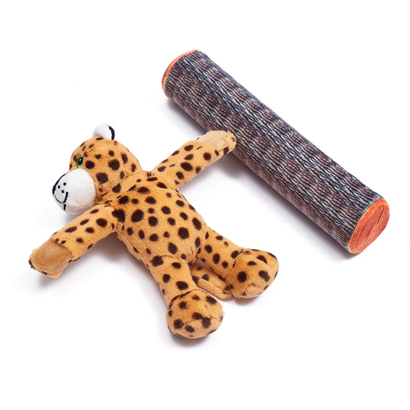 Wholesale Animal Rabbit Dinosaur Plush Snap Bracelet Frog Bear Squirrel Stuffed Slap Ring Clap Wristband