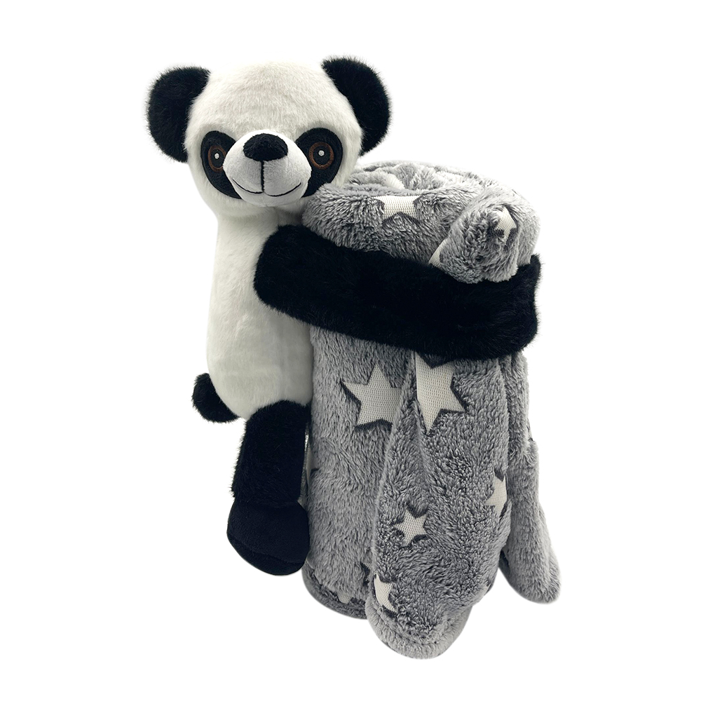 Baby Security Blanket for Unisex Super Soft Luxury Throw Blanket Toy with Blanket