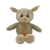 Plush Dog Squeak Toys Donkey Shape Corn Fleece Teeth Chewer Interactive Funny Chew Rope Dog Toy