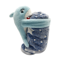 Baby Security Blanket for Unisex Super Soft Luxury Throw Blanket Toy with Blanket
