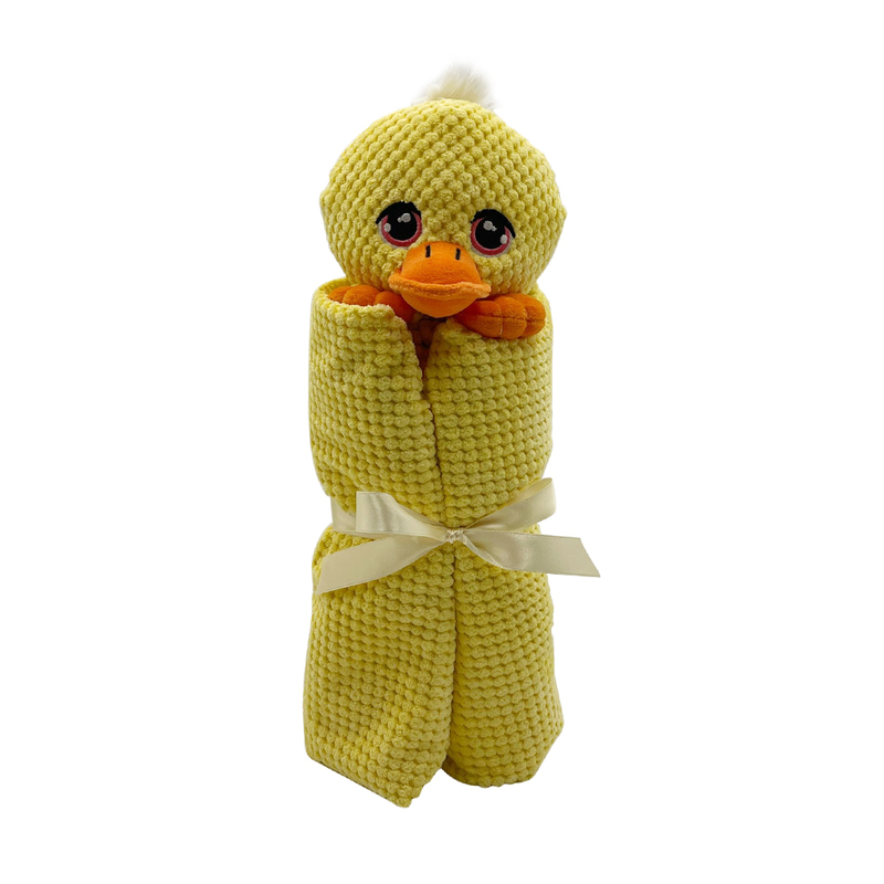 Custom High Quality Stuffed Fox Baby Lovey Animal Security Blanket Plush Comforter Lovey Toy for Baby Newborn Children