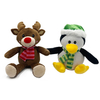 Plush Christmas Character Plush Elf Plush Santa Claus Plush Reindeer Plush Snowman Doll