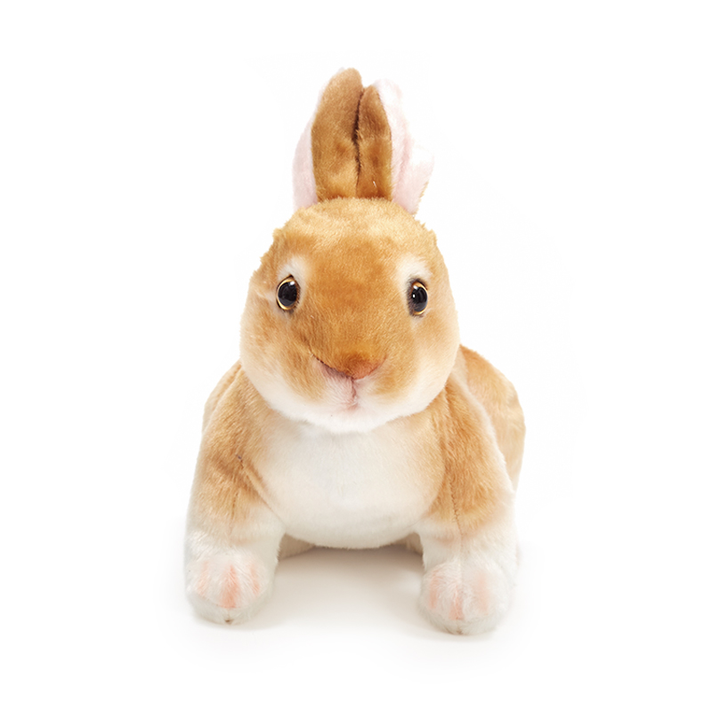 New Real Simulation Rabbit Plush Toy Custom Cute Soft Stuffed Animal Toys