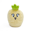 Customized Wholesale Fresh Vegetable Plush Toy Smile Embroidery Stuffed Toy For Phone