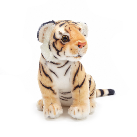 Wholesale Customization Stuffed Tiger Toy Simulated Tiger Children's Plush Toys Lifelike Tiger Toys