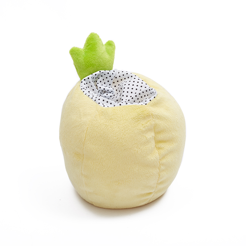 Customized Wholesale Fresh Vegetable Plush Toy Smile Embroidery Stuffed Toy For Phone