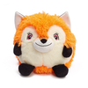 Lovely Emo Faces Plush Dog Toys for Interacting Squeaky Ball Dog Toy Set