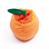 Customized Wholesale Fresh Vegetable Plush Toy Smile Embroidery Stuffed Toy For Phone