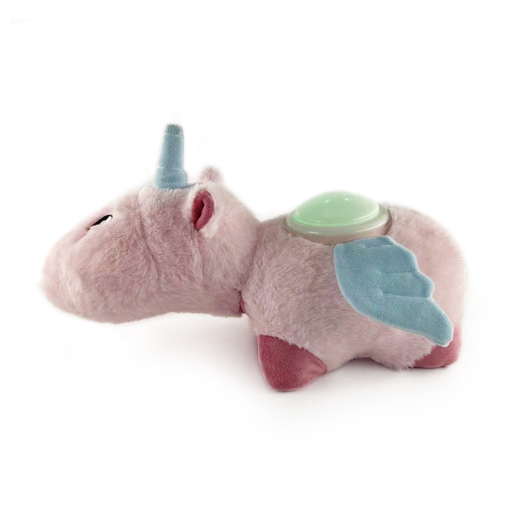 Custom Stuffed Animal Plush Toy Light Up Luminous Unicorn Dolls Night Glowing LED Unicorn Plush Toys