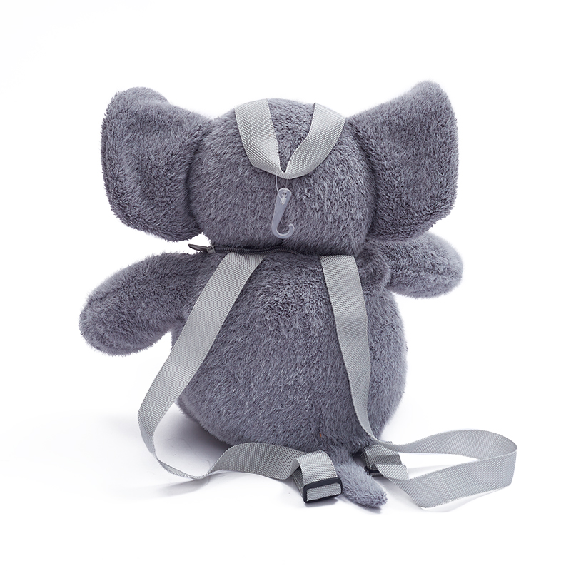Plush Cartoon Animal Toy Backpack New Dog Tiger Elephant Panda Bag Cute Pp Cotton School Bags