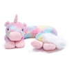 Unicorn U Pillow Cushion Bedtime Doll Rainbow Unicorn Stuffed Plush Toy Pillow for Kids Gift