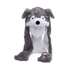 Promotion Novelty Animal Hats Custom Plush Funny Moving Ear Hat Fuzzy Party Plush Animal Hat