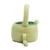 Frog Easter Basket Plush Toys Spring Gift Candies Buckets Tote Bag for Kids Baskets Easter